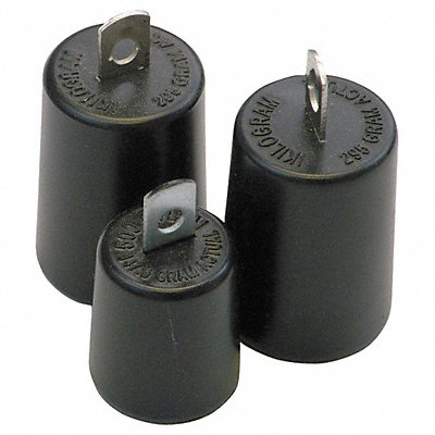 Triple Beam Balance Weights Black Steel