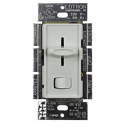 Lighting Dimmer Rocker/Slide White