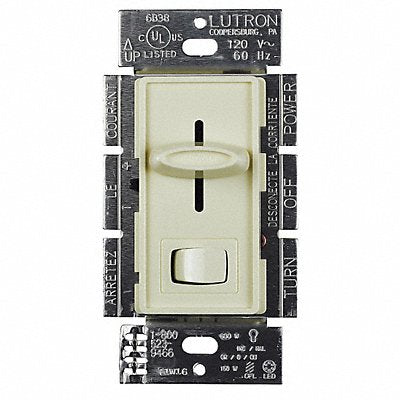 Lighting Dimmer Rocker/Slide Ivory