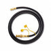 NG 1/2 In Hose with Quick Disc 10 ft