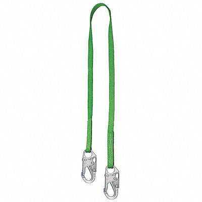 Positioning Lanyard Green Fixed