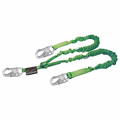 Shock-Absorbing Lanyard Green