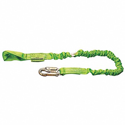 Shock-Absorbing Lanyard Green