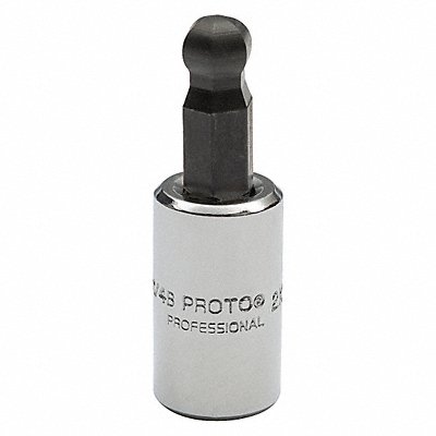 Socket Bit Steel 1/4 in TpSz 1/4 in