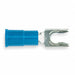 Fork Terminal Lockng #10 Stud Blue PK100