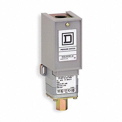 Pressure Switch Stndard 1 to 40 psi SPDT