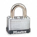 Keyed Padlock 9/16 in Rectangle Silver