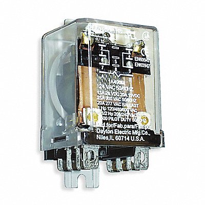 H8159 Enclosed Power Relay 8 Pin 24VAC DPDT