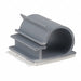 Cable Clip Locking Gray PK25