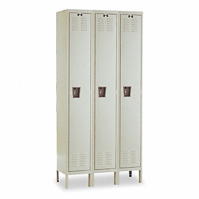 G3752 Wrdrb Lockr Lvrd 3 Wide 1 Tier Tan