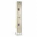 G3762 Wrdrb Lockr Lvrd 1 Wide 2 Tier Tan