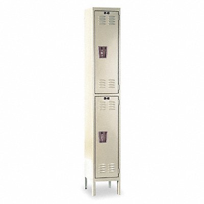 G3761 Wrdrb Lockr Lvrd 1 Wide 2 Tier Tan