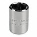 Socket Steel Chrome 13 mm