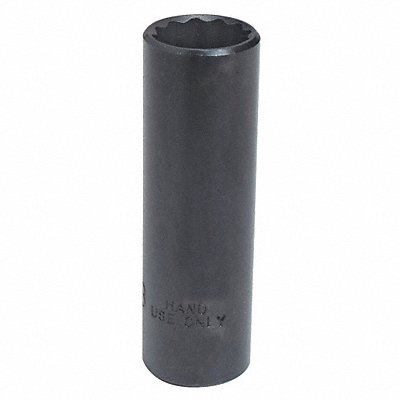 Socket Steel Blk Oxd 5/8 in