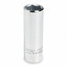 Socket Steel Chrome 1/2 in