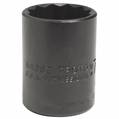 Socket Steel Blk Oxd 5/8 in