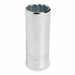 Socket Steel Chrome 1/2 in