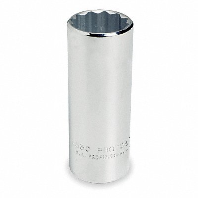 Socket Steel Chrome 1 in