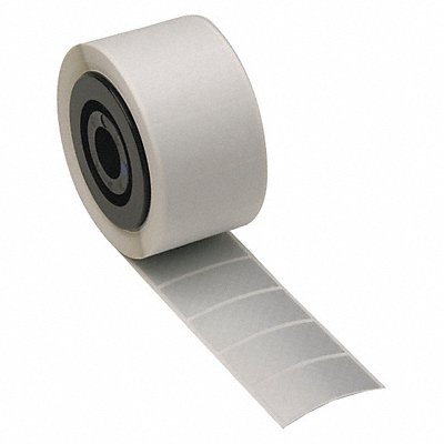 Tamper Evident Label Silver Polyester