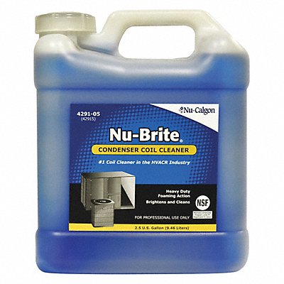 Condenser Cleaner Liquid 2.5 gal Blue