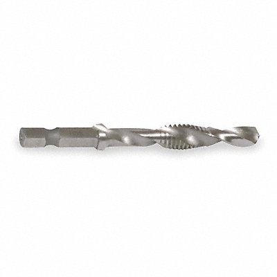 Drill/Tap/Countersink Bit 3/8-16x3 1/4 L