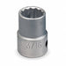 Socket Steel Satin 1 3/16 in