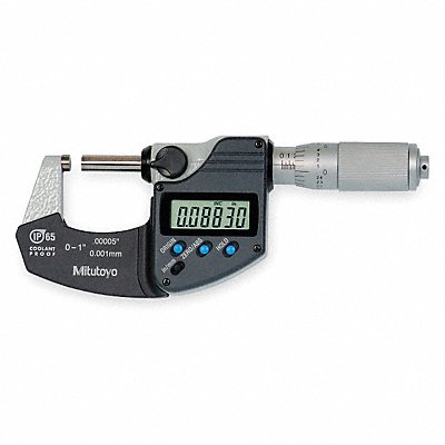 Electronic Micrometer IP65 0-1 In