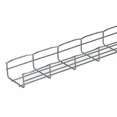 Wire Cable Tray Width 4 In L 6.5 Ft PK4