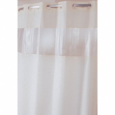 Shower Curtain 77 in L 71 in W Beige