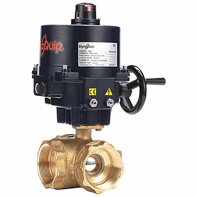 Electronic Ball Valve Brass 3 In.