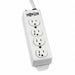 Outlet Strip 4 Outlet 15A 8-21/32 L Wht