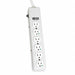 Outlet Strip 6 Outlet 15A 13-3/4 L Wht