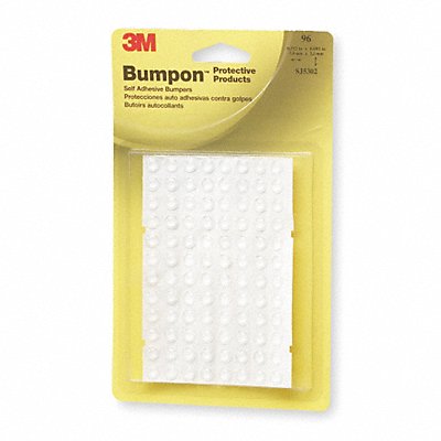 Bumper Self Adhesive 0.085 In H PK80