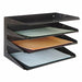 Desk Organizer 4 Horizontal Blk