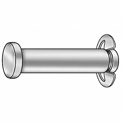 Clevis Pin 0.5 in L SS 0.25 in dia