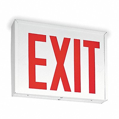 Ext Sgn Steel Wht 14 5/8in 2W