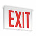 Ext Sign Steel Wht 14 5/8in 2W