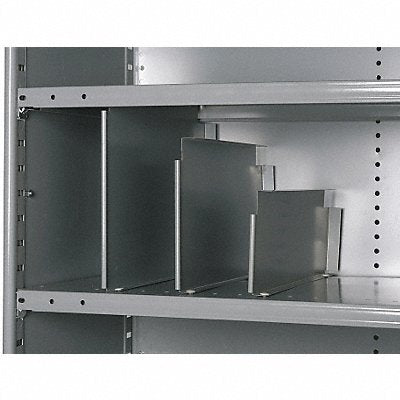 Shelf Divider 12inx6inx12in Steel PK12