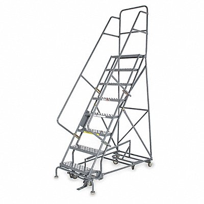 Rolling Ladder Hndrl Pltfm 120 In H