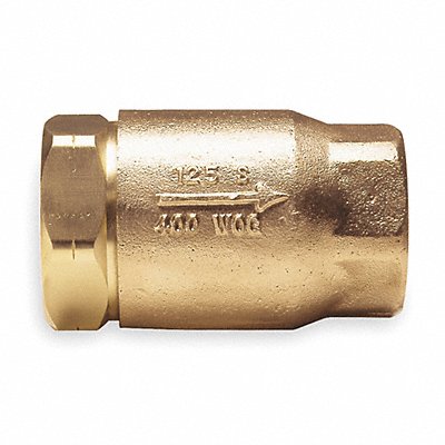 Ball Cone Check Valve Bronze 1 FNPT