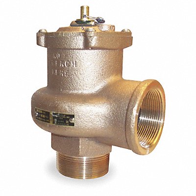 Safety Relief Valve 2-1/2In 15psi Bronze