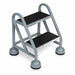 F2125 Rolling Ladder Welded Platform 18In H