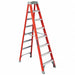 Stepladder Fiberglass 8 ft H 300 lb Cap