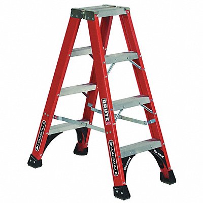 Twin Stepladder Fbrgls IAA 4ft FM1400HD