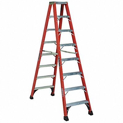 Twin Stepladder Fbrgls IAA 8ft FM1400HD