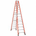 Twin Stepladder Fbrgls IAA 14ft FM1400HD