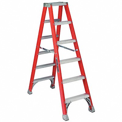 Twin Stepladder Fiberglass IA 6ft FM1500