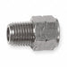 Adapter Nickel-Plated Brass 1/4 in