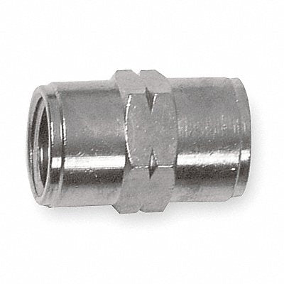 Coupling Nickel-Plated Brass 1/2 in