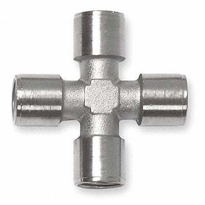 Cross Nickel-Plated Brass 3/8 in FNPT